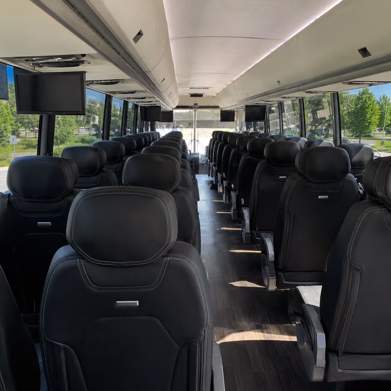 charter bus transport for national guard units along the i 49 corridor