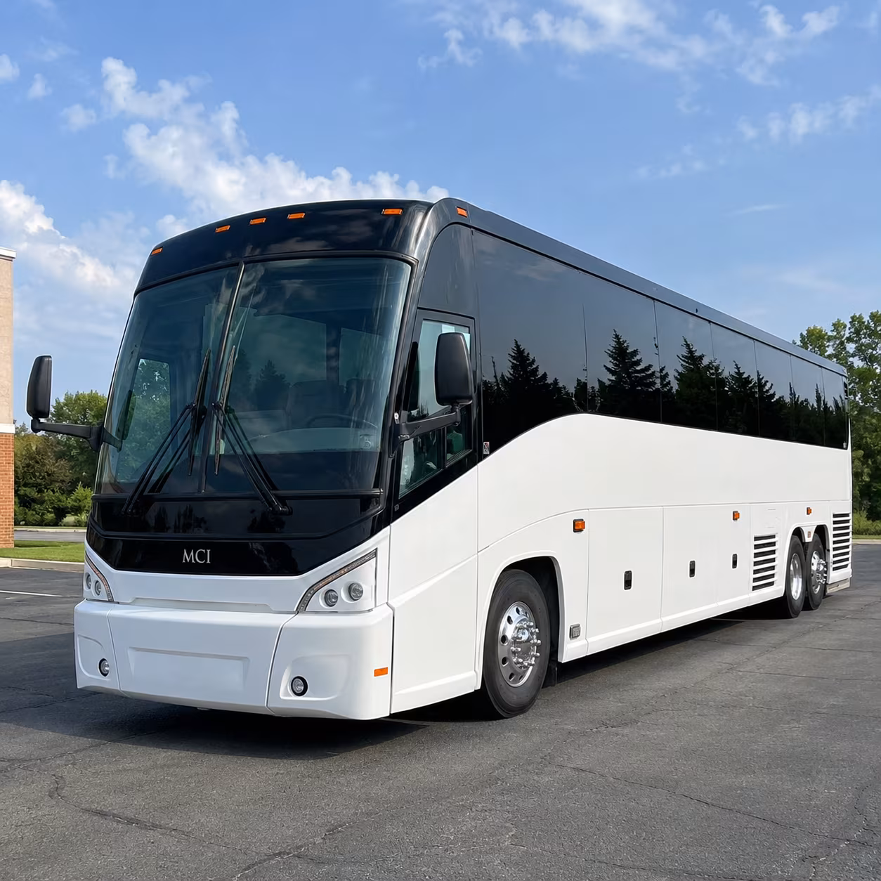 compare every bus type available for springdale concert transportation